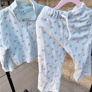 Cotton on Kids Zip-Up Sweatshirt and Pants Set